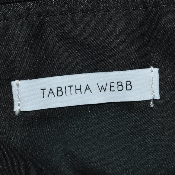 Tabitha Webb Velvet Black Purple Floral Roses Flowers Fairytale Purse Hobo Bag - Picture 7 of 12